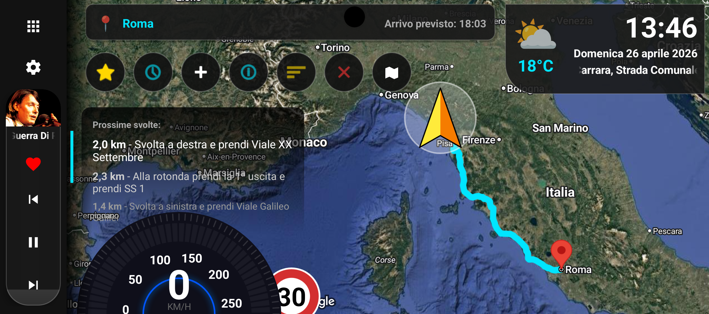 Schermata HD DashHome Route Optimizer
